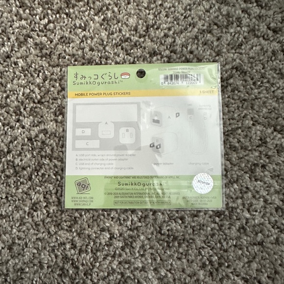 MOBILE POWER PLUG STICKERS - Picture 3 of 3